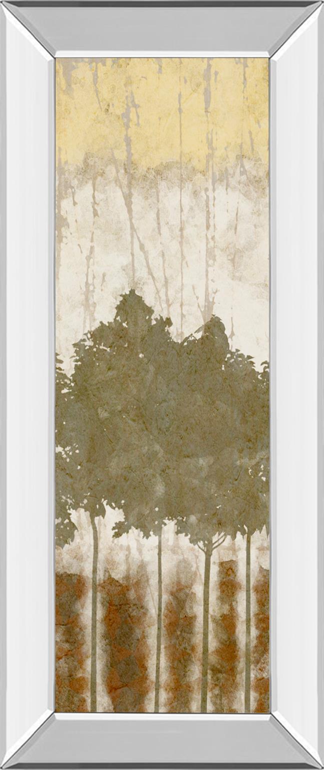 Mirrored Frame Nature'S Quartet Ii By Alonzo Saunders 18X42 Mirror Frame Print