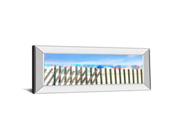 Mirrored Frame Beachscape Ii By James Mcloughlin 18X42 Mirror Frame Print