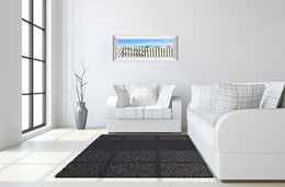 Mirrored Frame Beachscape Ii By James Mcloughlin 18X42 Mirror Frame Print