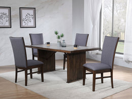 Sherwood  Rectangular Dining Table Set Brown