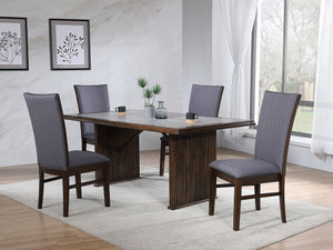 Sherwood  Rectangular Dining Table Set Brown