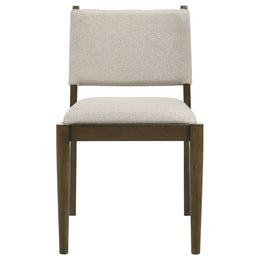 Ottowa Upholstered Dining Side Chair Brown (Set of 2)