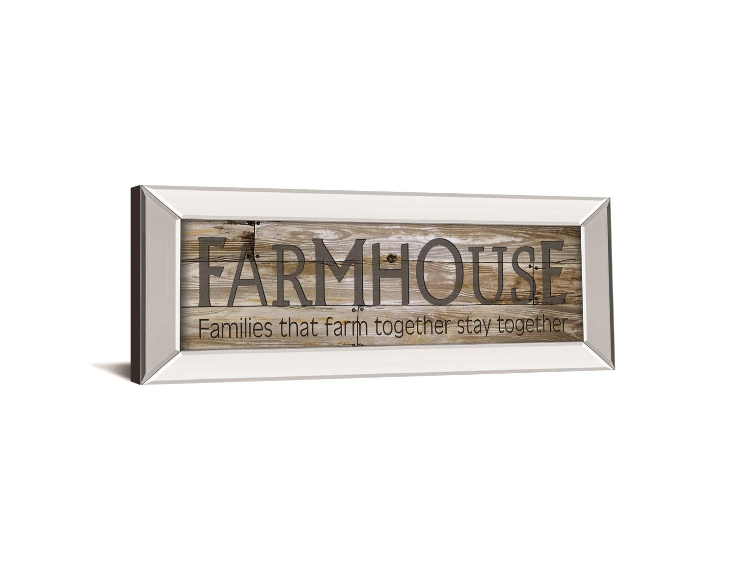 Farmhouse By Cindy Jacobs 18X42 Mirror Frame Print