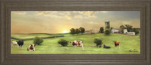 Blessed Morning By Lori Deiter 18X42 Framed Print