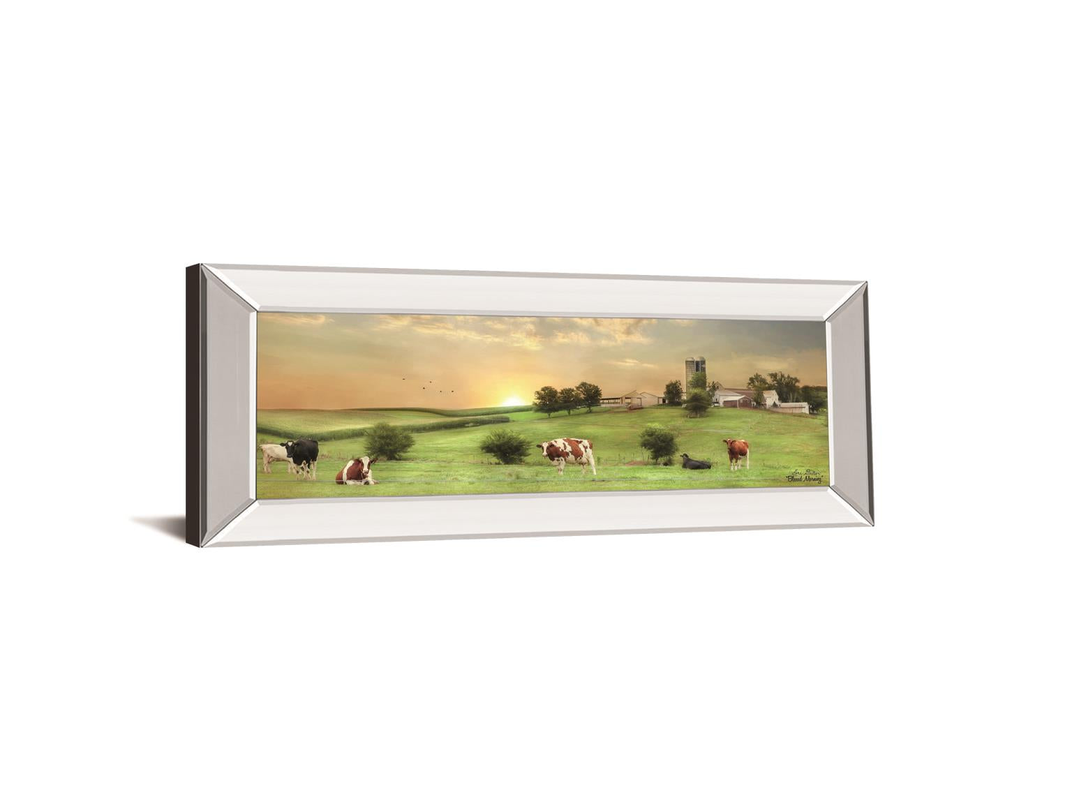 Blessed Morning By Lori Deiter 18X42 Mirror Frame Print