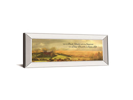 Enjoy Life By Lori Deiter 18X42 Mirror Frame Print
