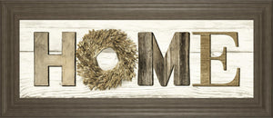 Home By Lori Deiter 18X42 Framed Print