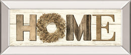 Home By Lori Deiter 18X42 Mirror Frame Print