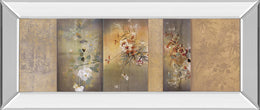 Tea Garden I By Douglas 18X42 Mirror Frame Print