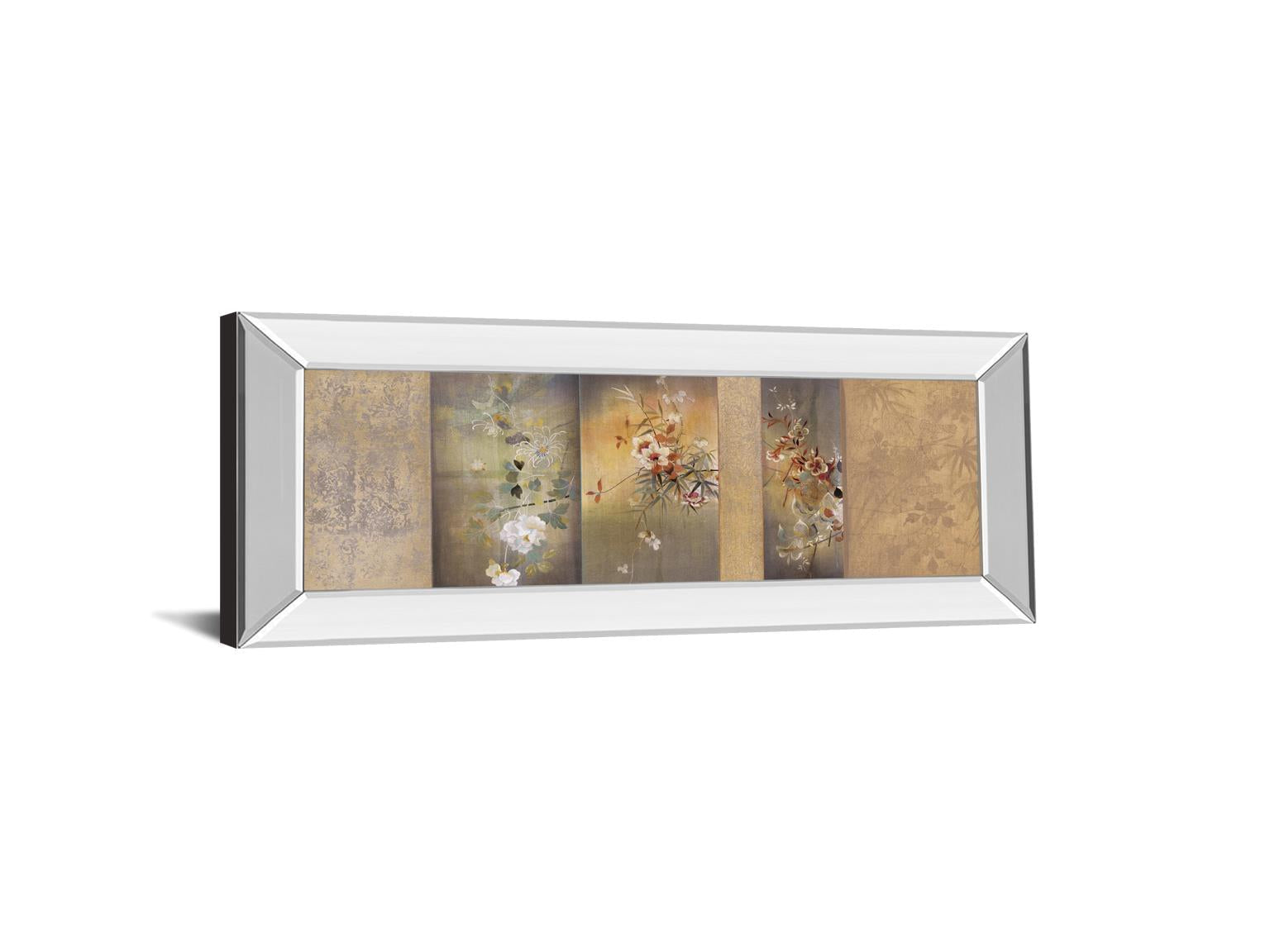 Tea Garden I By Douglas 18X42 Mirror Frame Print