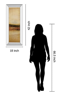 Tall Colour Ii By Hunter 18X42 Mirror Frame Print