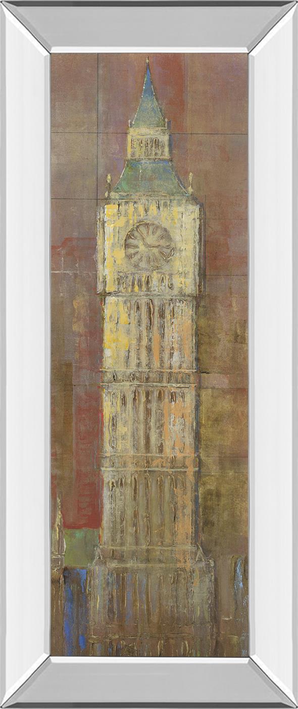 Big Ben By Longo 18X42 Mirror Frame Print