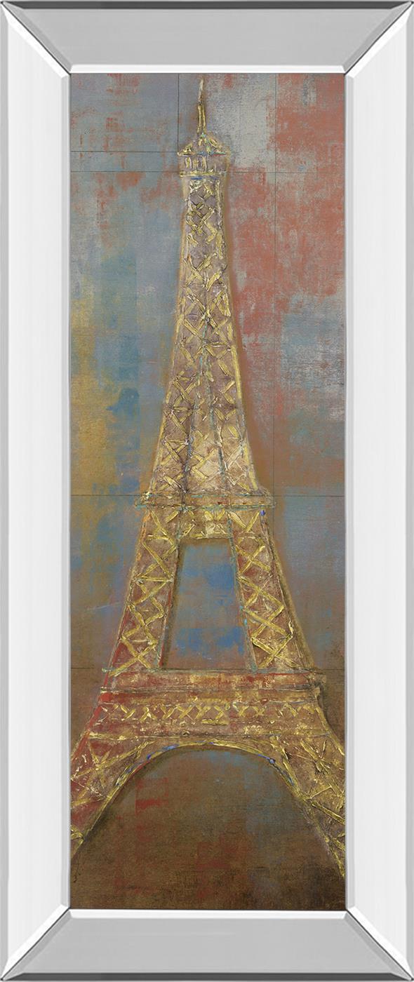 Eiffel By Longo 18X42 Mirror Frame Print