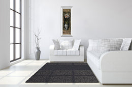 Blanco Botanical Ii By Douglas 18X42 Mirror Frame Print