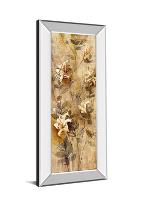 Candlelight Lilies I By Douglas 18X42 Mirror Frame Print