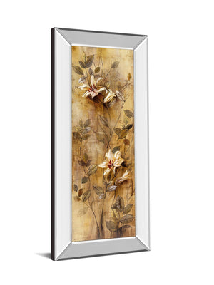 Candlelight Lilies Ii By Douglas 18X42 Mirror Frame Print