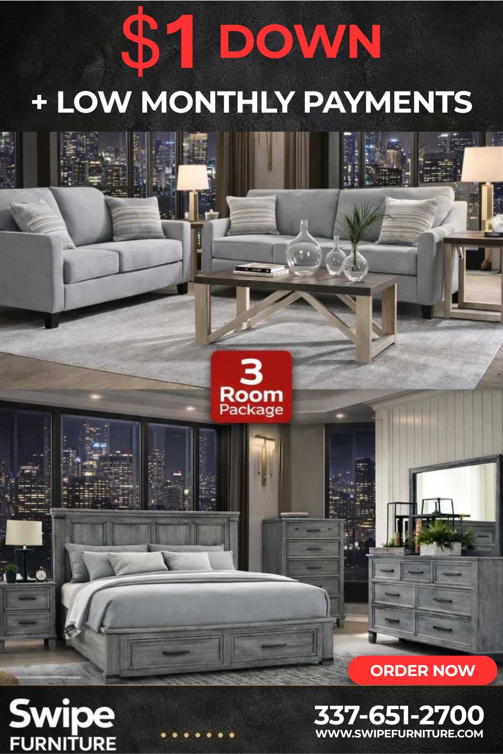Raven 3 Room Package