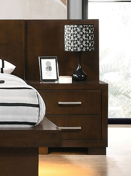 Jessica 5-piece Queen LED Bedroom Set Snow White