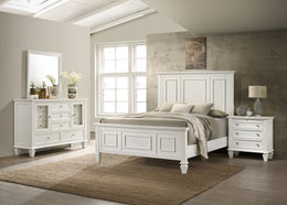 Sandy Beach  California King Bedroom Set Black