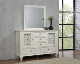 Sandy Beach 11-drawer Dresser Black