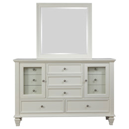 Sandy Beach 11-drawer Dresser Black