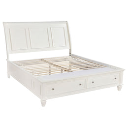 Sandy Beach  California King Bedroom Set Black