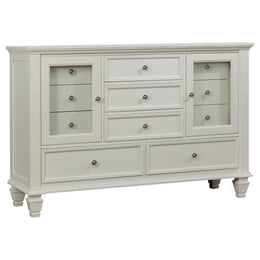 Sandy Beach  California King Bedroom Set Black