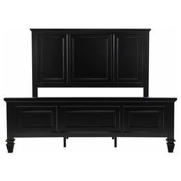 Sandy Beach  California King Bedroom Set Black