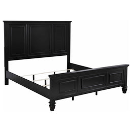 Sandy Beach  California King Bedroom Set Black