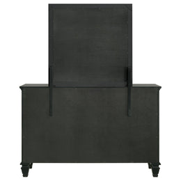 Sandy Beach 11-drawer Dresser Black
