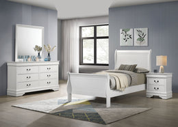 Louis Philippe   Bedroom Set Cappuccino