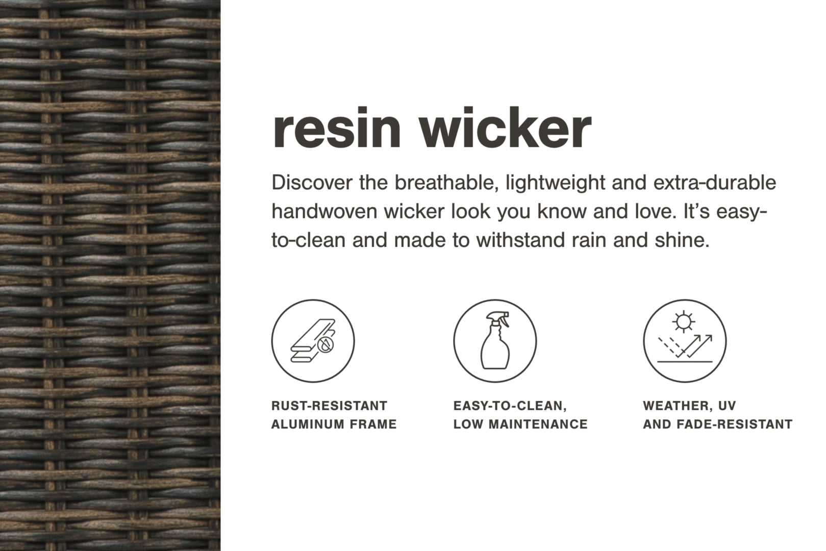 Elite Park Outdoor Loveseat with Coffee Table