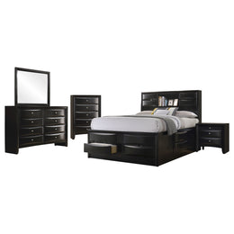 Briana  California King Bedroom Set Black