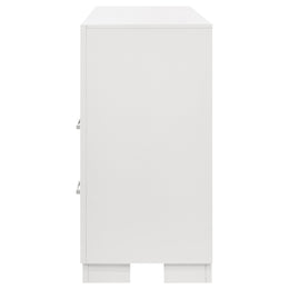 Jessica 6-drawer Dresser Cappuccino