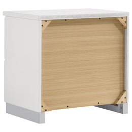 Felicity  California King Bedroom Set White Gloss