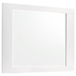 Felicity  California King Bedroom Set White Gloss