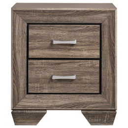 Kauffman  California King Bedroom Set Dark Cocoa