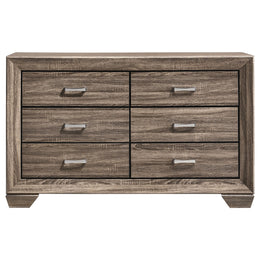 Kauffman  California King Bedroom Set Dark Cocoa