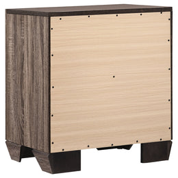 Kauffman  California King Bedroom Set Dark Cocoa