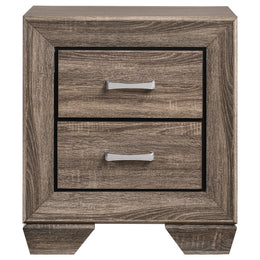 Kauffman  California King Bedroom Set Dark Cocoa