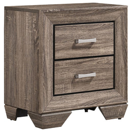 Kauffman  California King Bedroom Set Dark Cocoa
