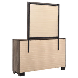 Kauffman 6-drawer Dresser Dark Cocoa