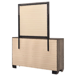 Kauffman 6-drawer Dresser Dark Cocoa