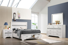 Miranda  California King Bedroom Set Black