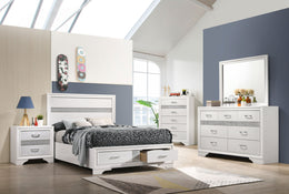 Miranda  California King Bedroom Set Black