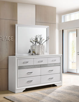 Miranda 7-drawer Dresser Black