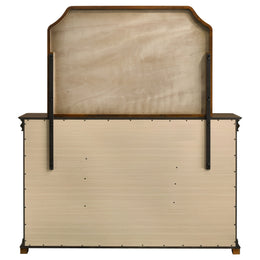 Garland 11-drawer Bedroom Dresser with Mirror Brown Cherry