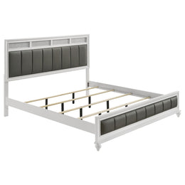 Barzini  California King Bedroom Set Black