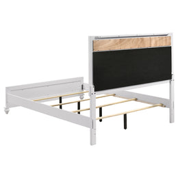 Barzini  California King Bedroom Set Black