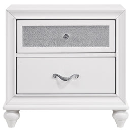 Barzini  California King Bedroom Set Black